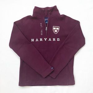 Harvard Jansport Quarter Zip Sweatshirt